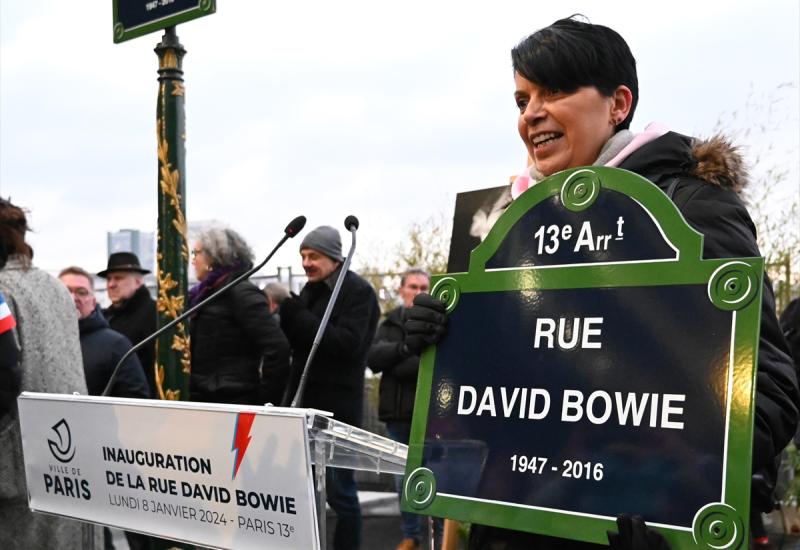 David Bowie dobio ulicu u Parizu